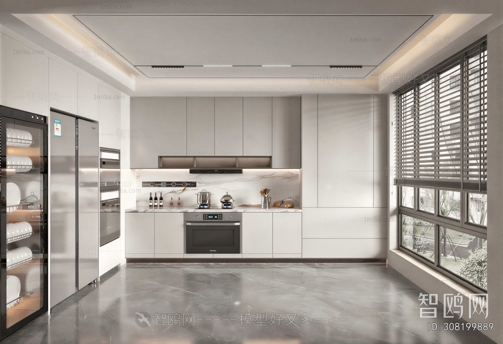 Modern The Kitchen