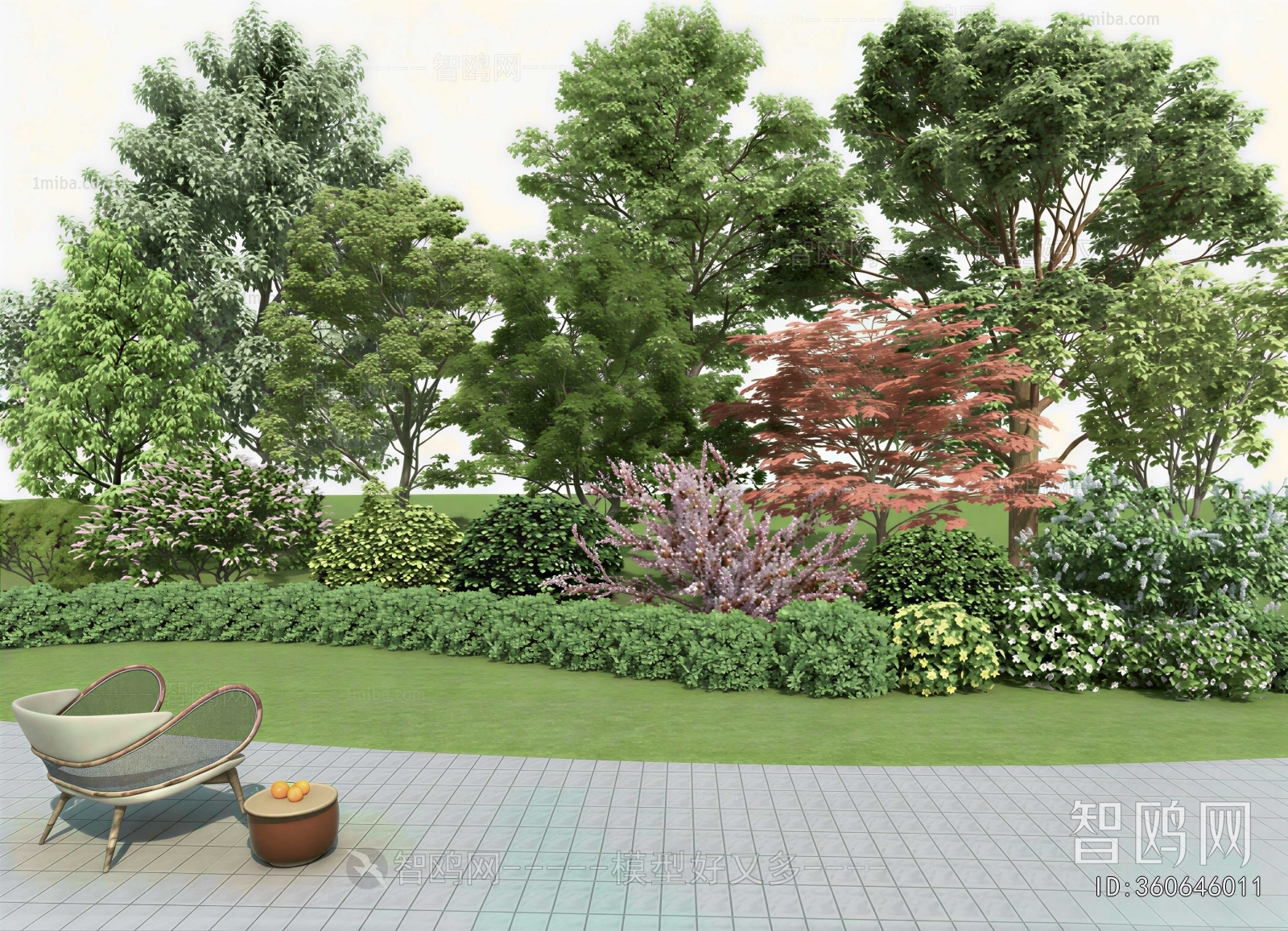 Modern Courtyard/landscape