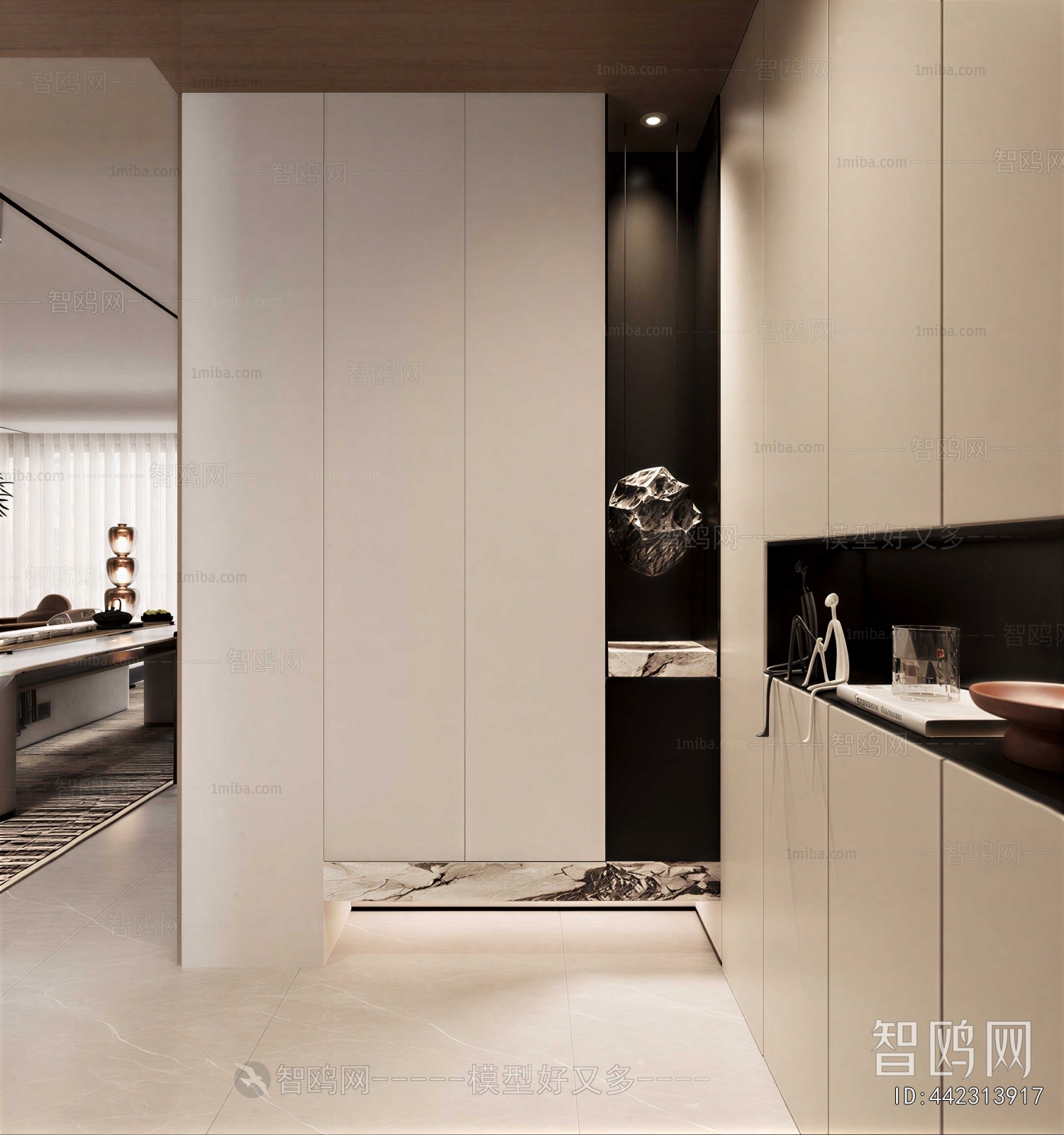 Modern Hallway
