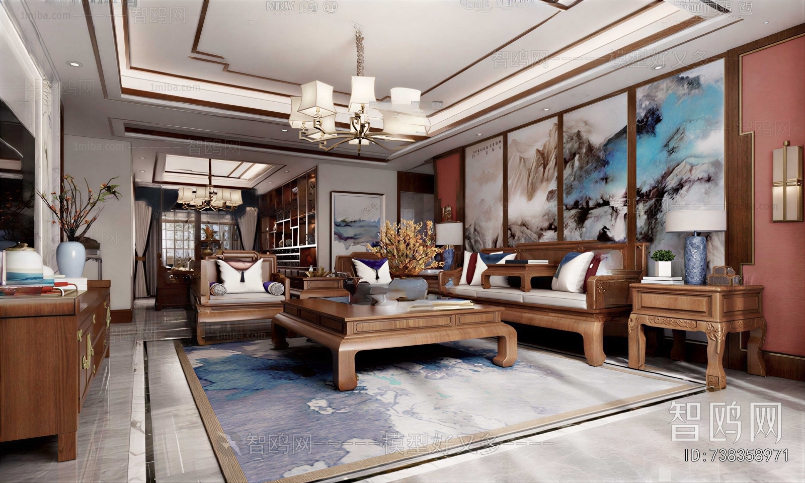 Chinese Style A Living Room
