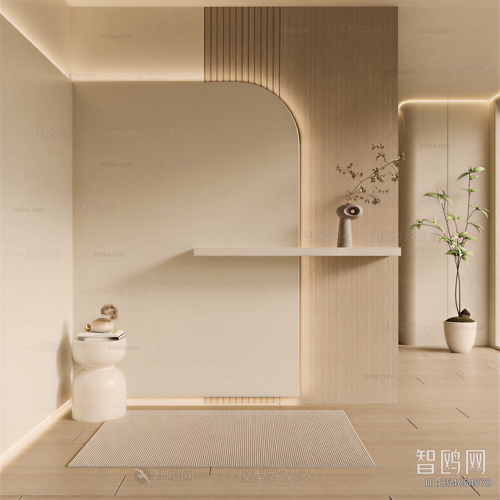 Modern Hallway