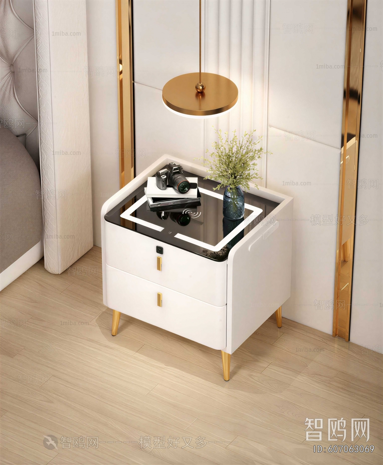 Modern Bedside Cupboard