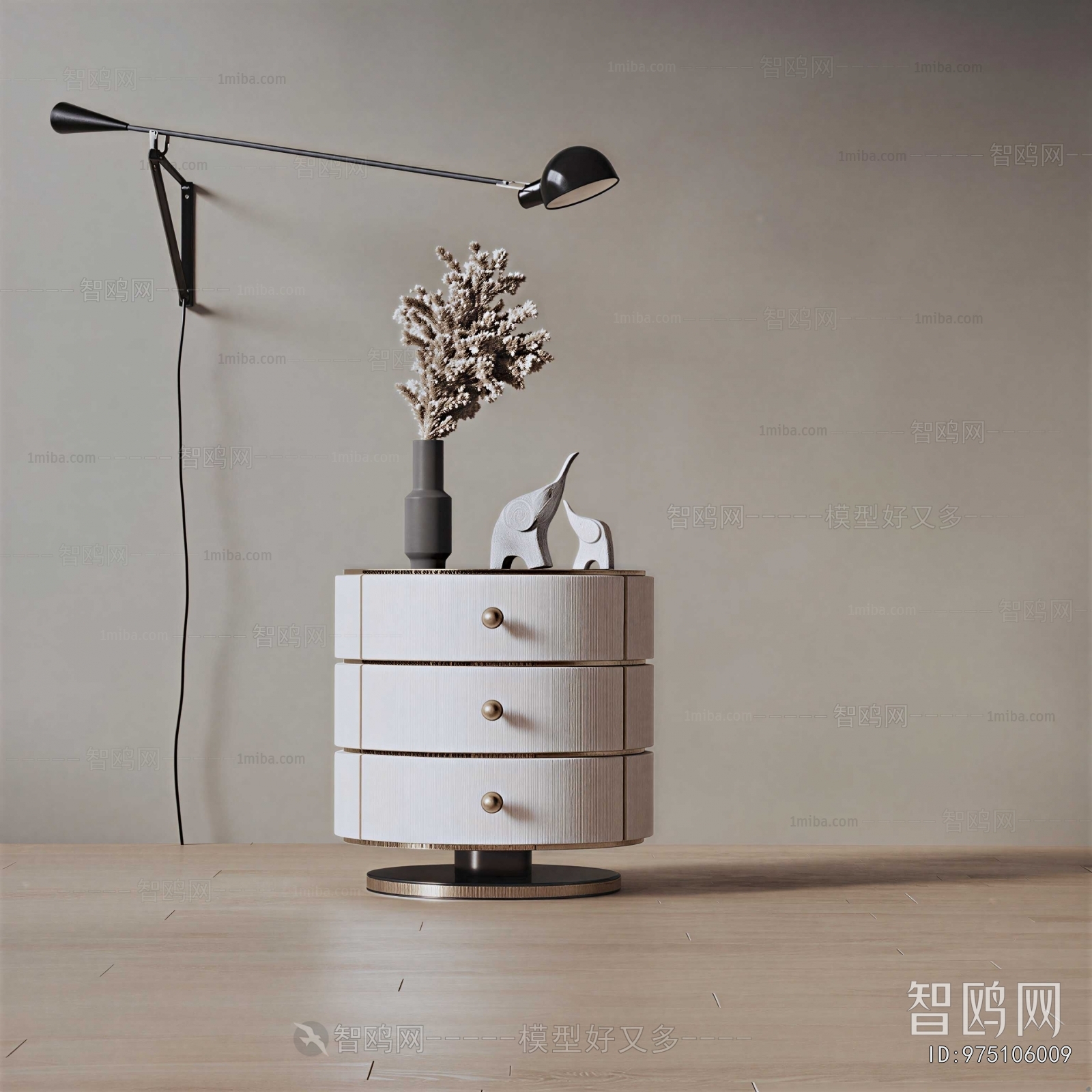 Modern Bedside Cupboard