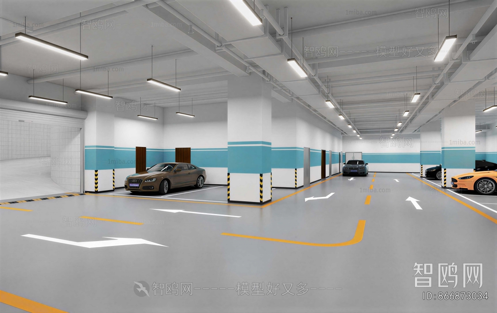 Modern Underground Garage