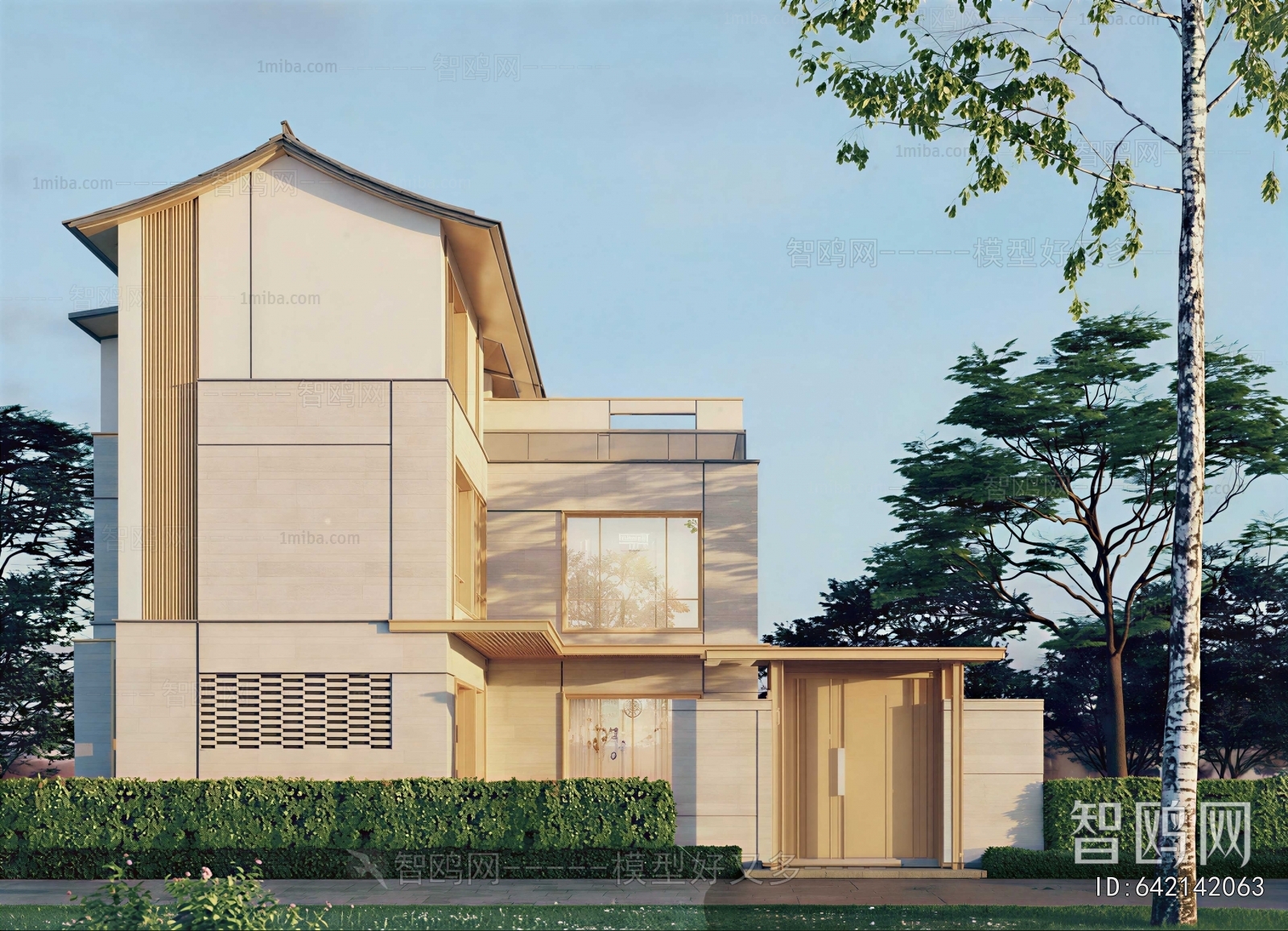 New Chinese Style Detached Villa