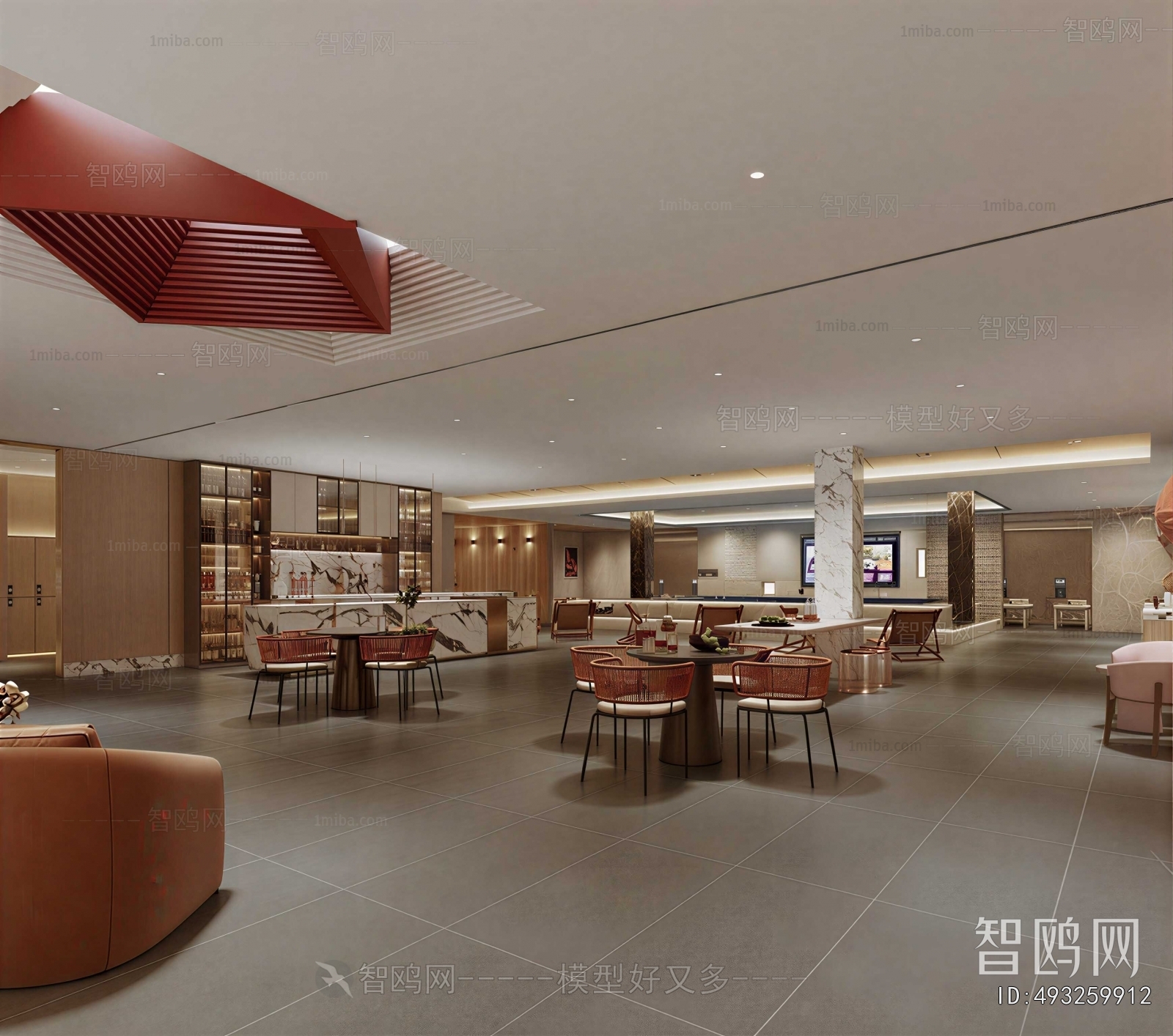 Modern Office Rest Area