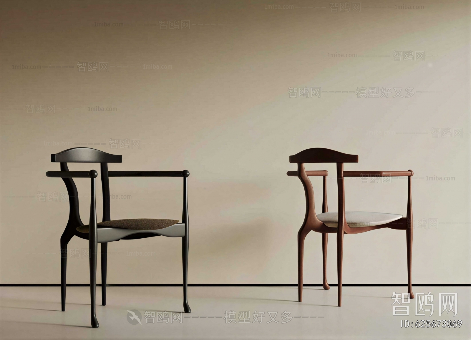 New Chinese Style Lounge Chair