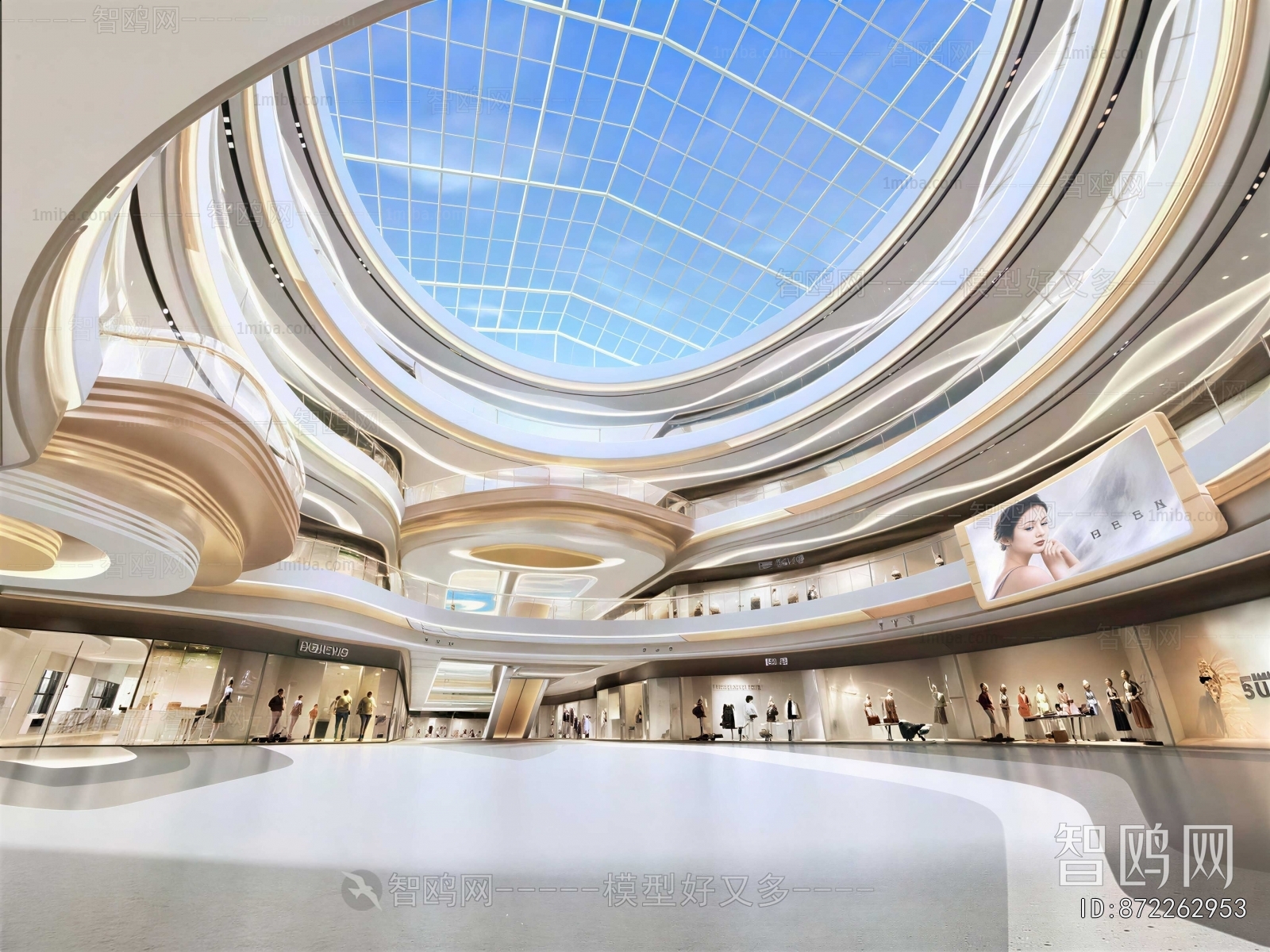 Modern Shopping Mall