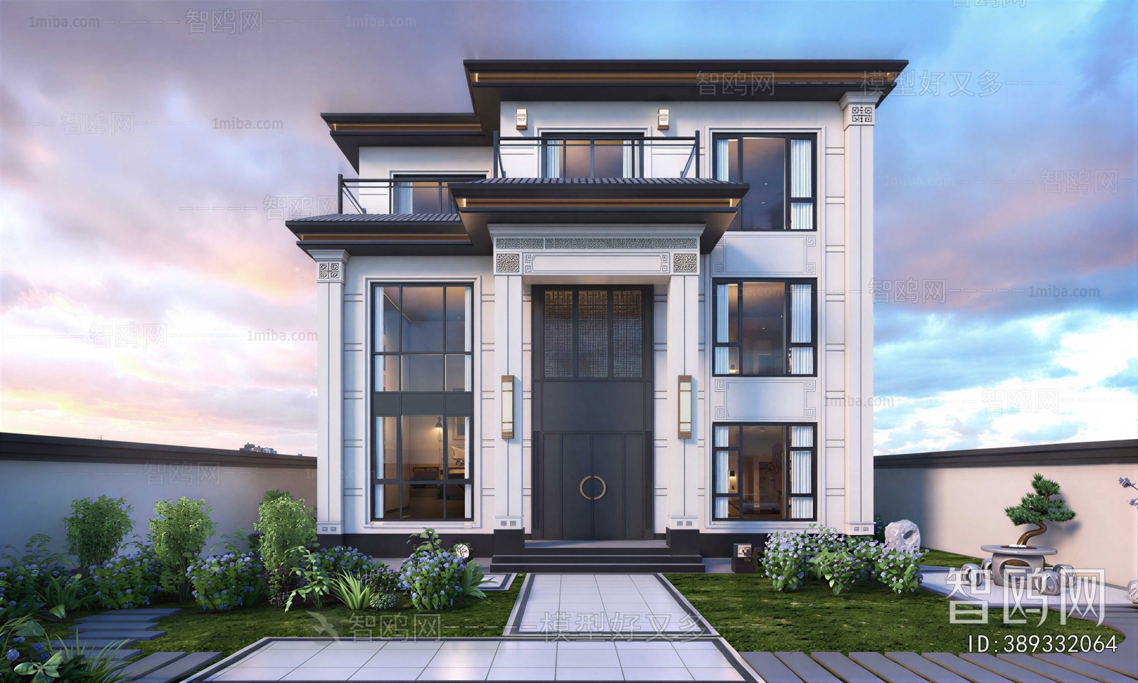 New Chinese Style Detached Villa