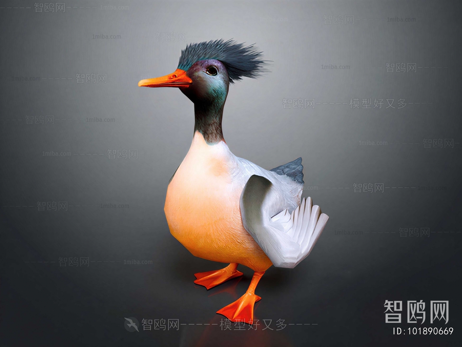 Modern Animal Duck