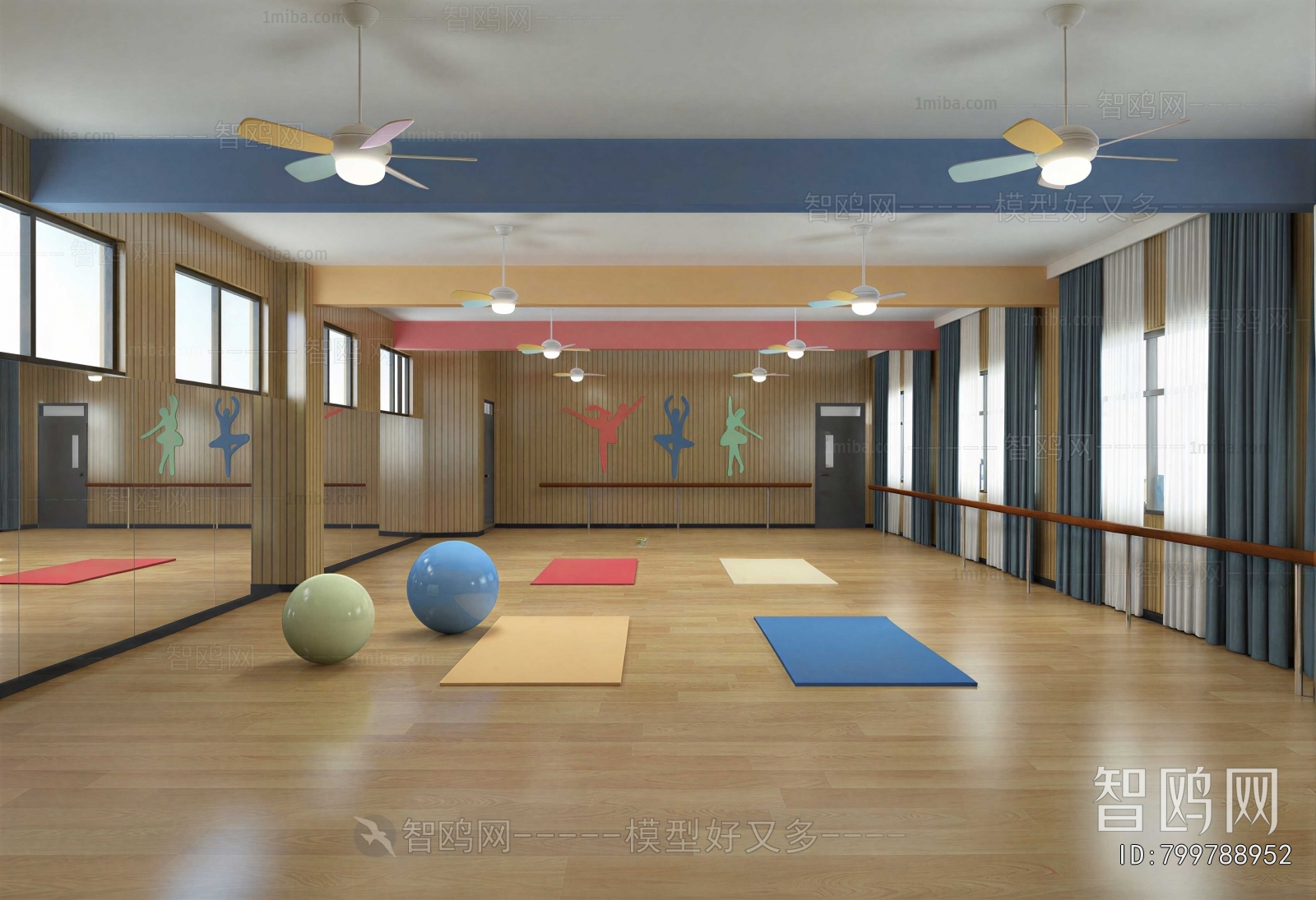 Modern Dance Classroom