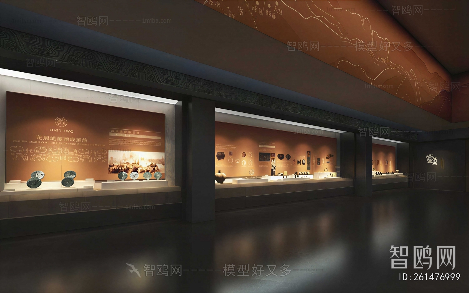 New Chinese Style Exhibition Hall