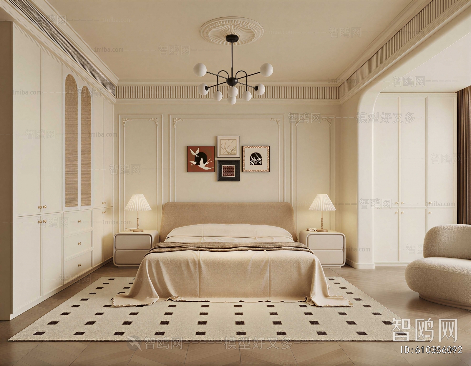 French Style Bedroom