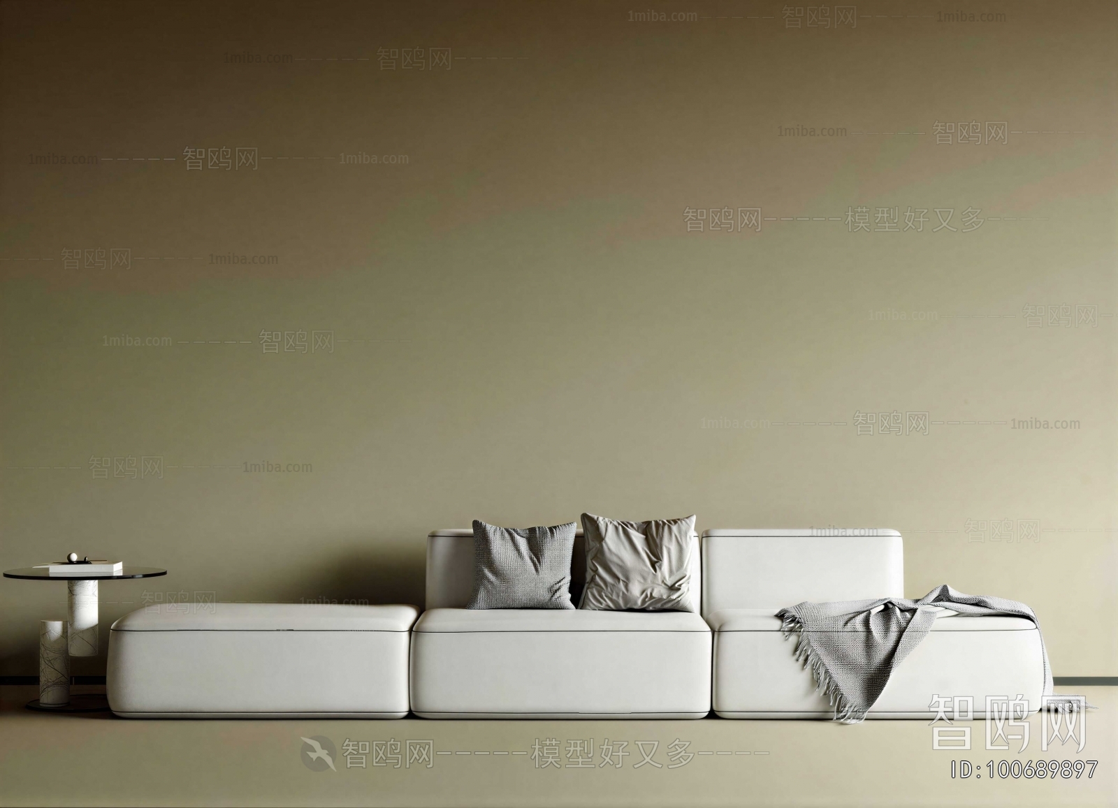 Modern Three-seat Sofa