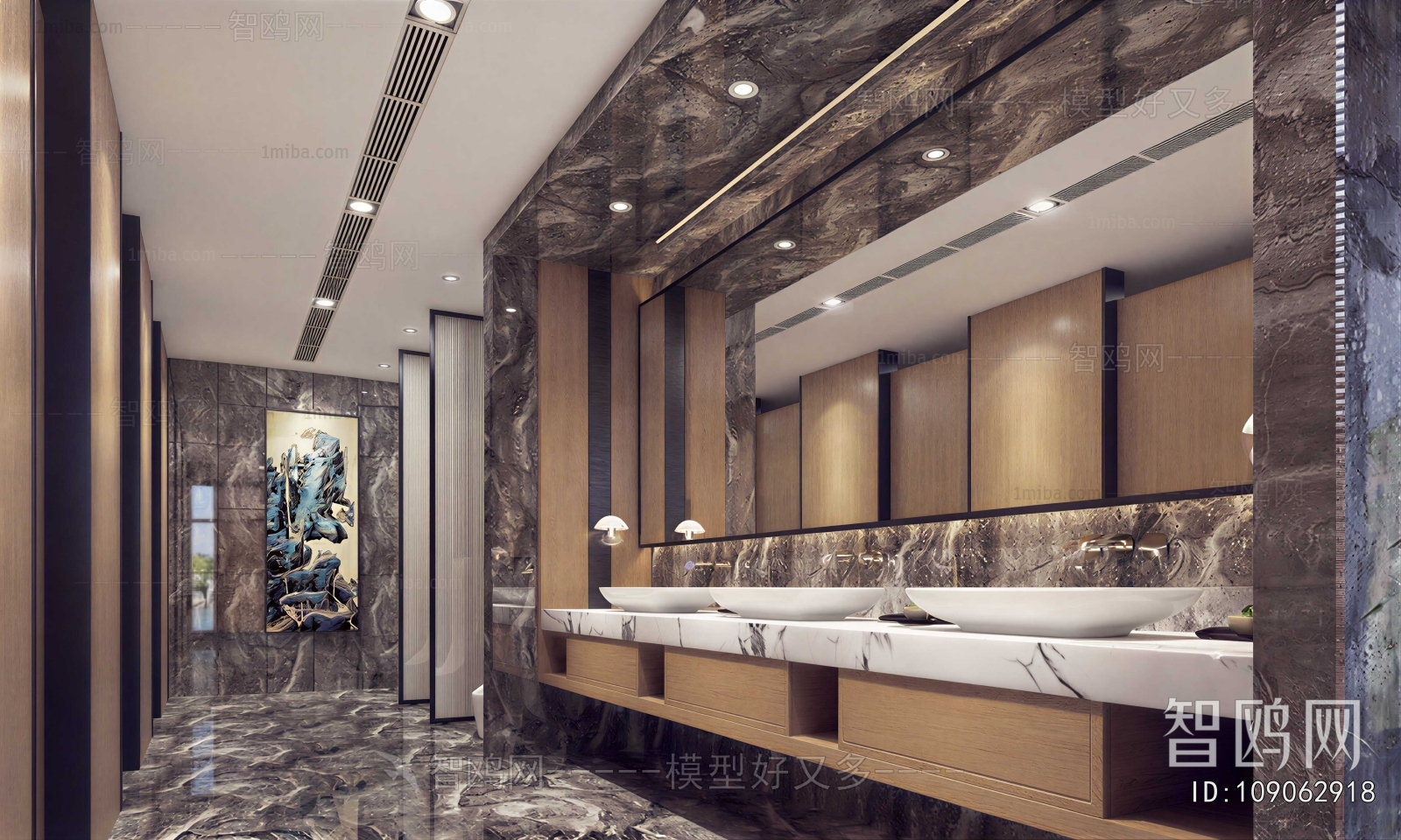 Modern Public Toilet