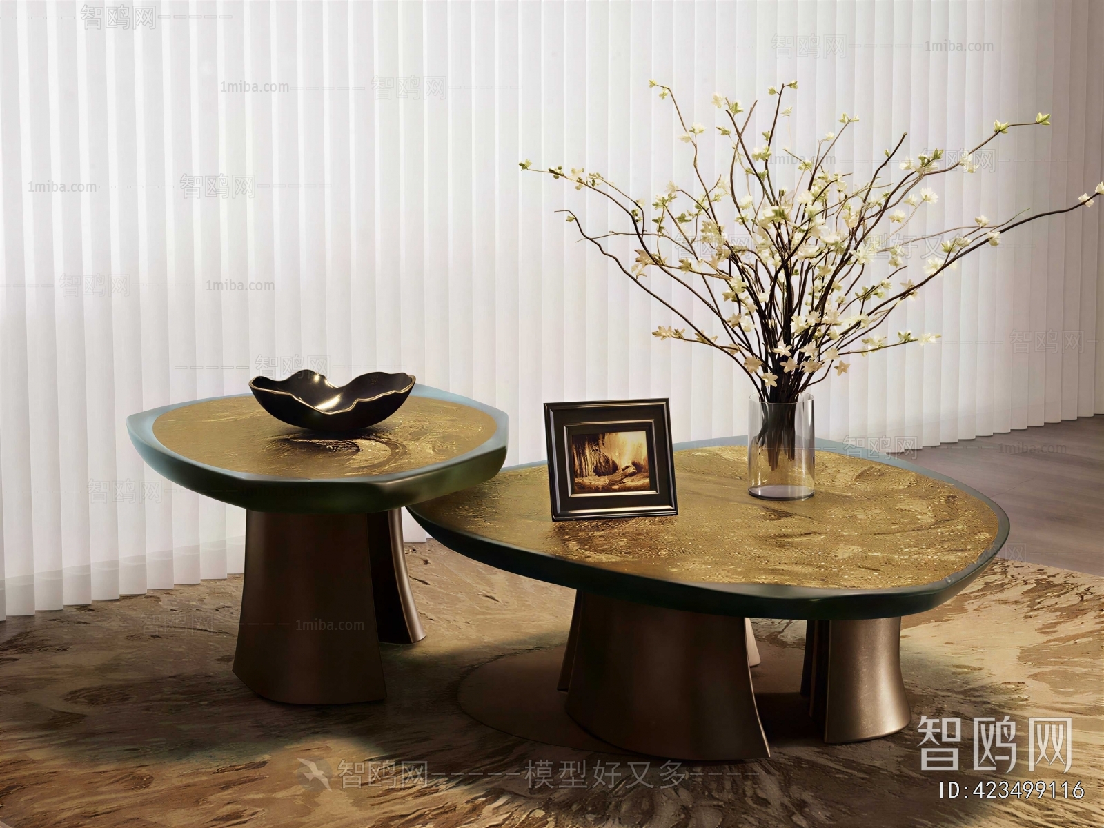 Wabi-sabi Style Coffee Table