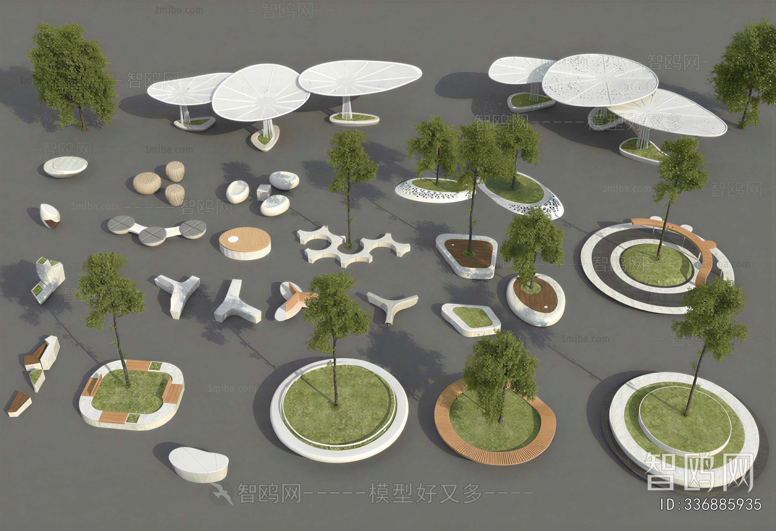 Modern Tree Pool