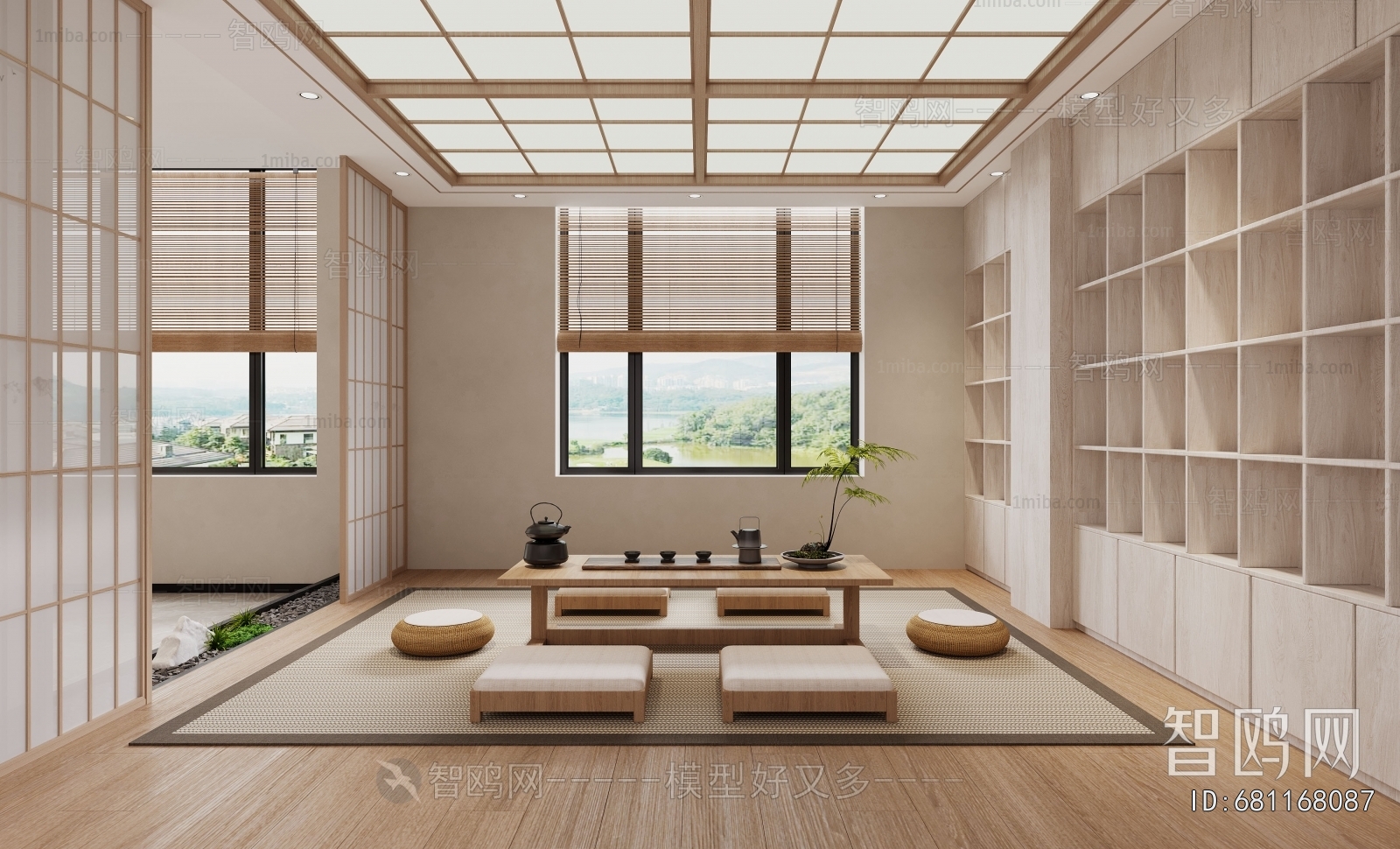 Japanese Style Tea House