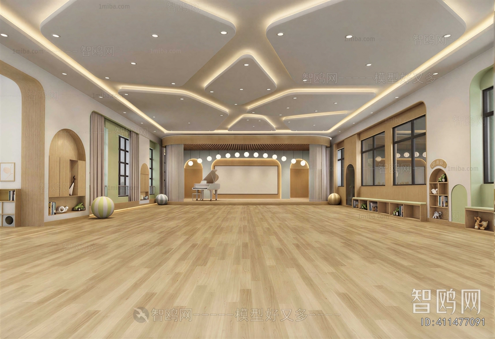 Modern Children's Playroom