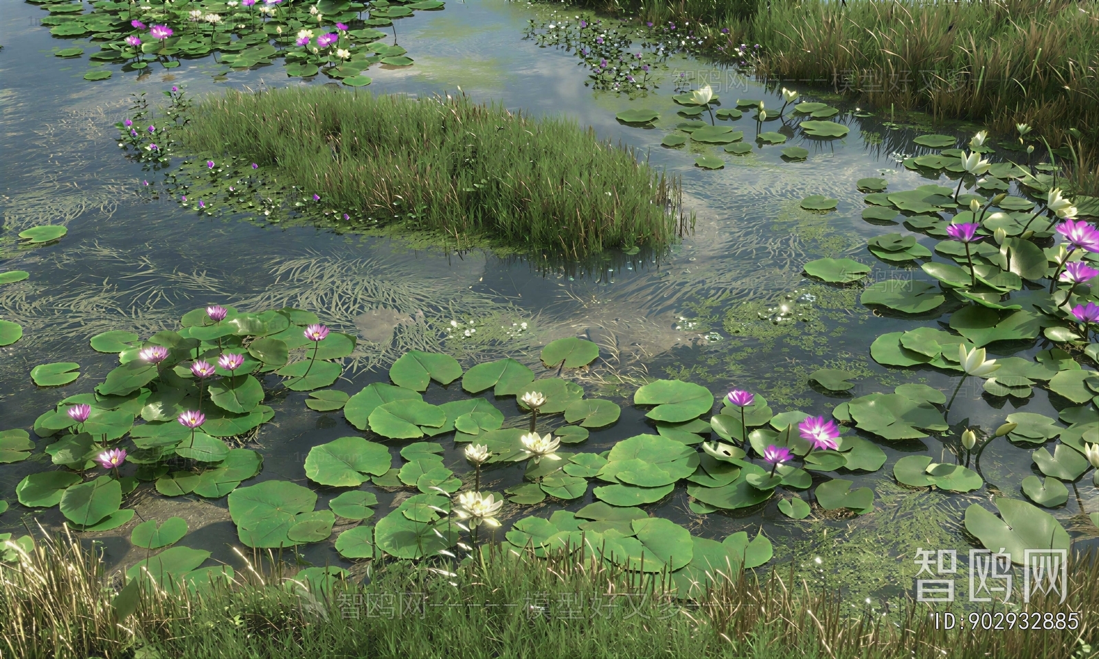Modern Rockery Waterscape