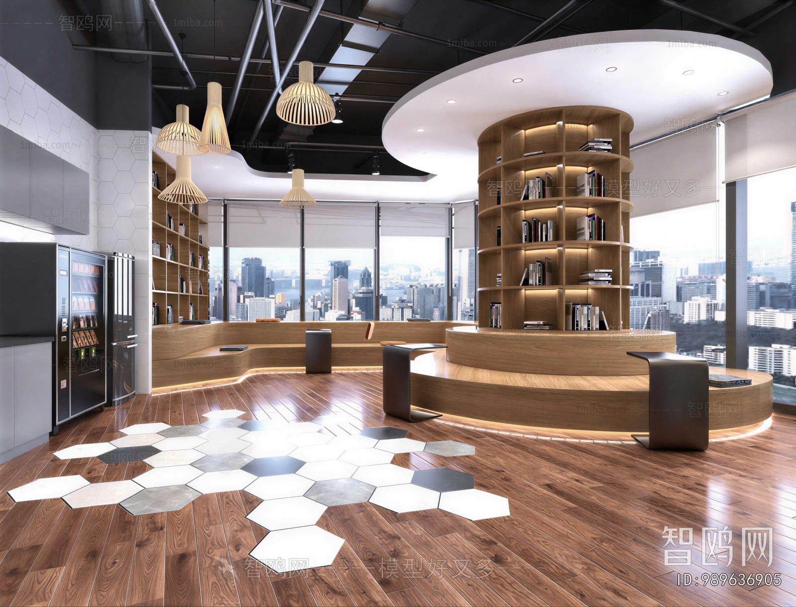 Modern Bookstore Book Bar