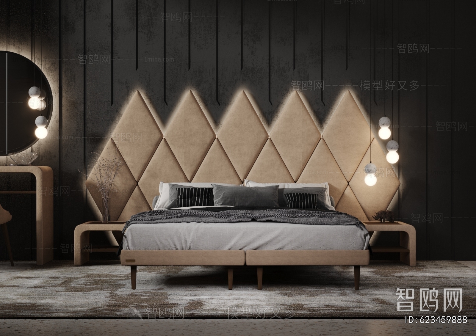 Modern Double Bed