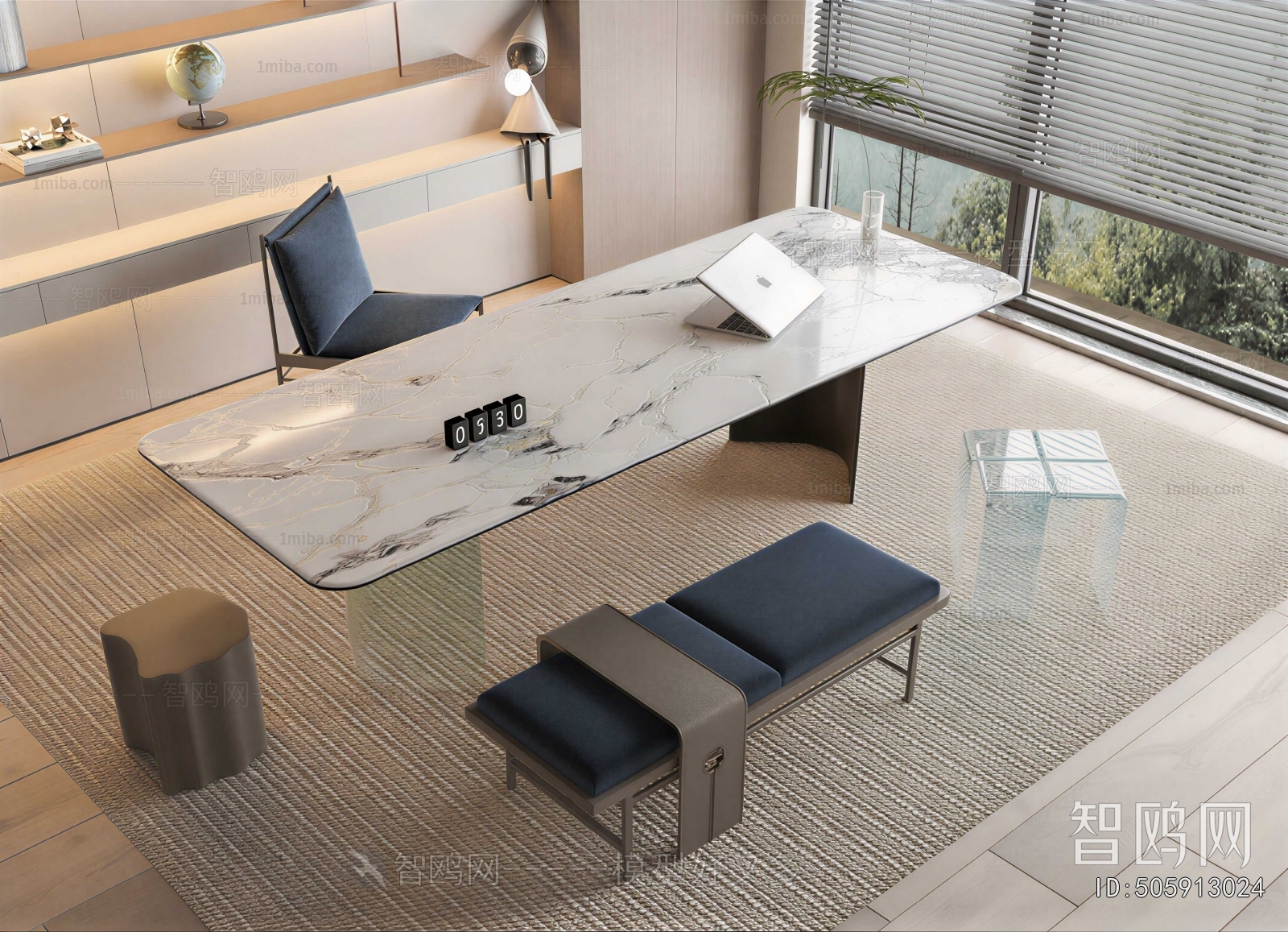 Modern Computer Desk And Chair