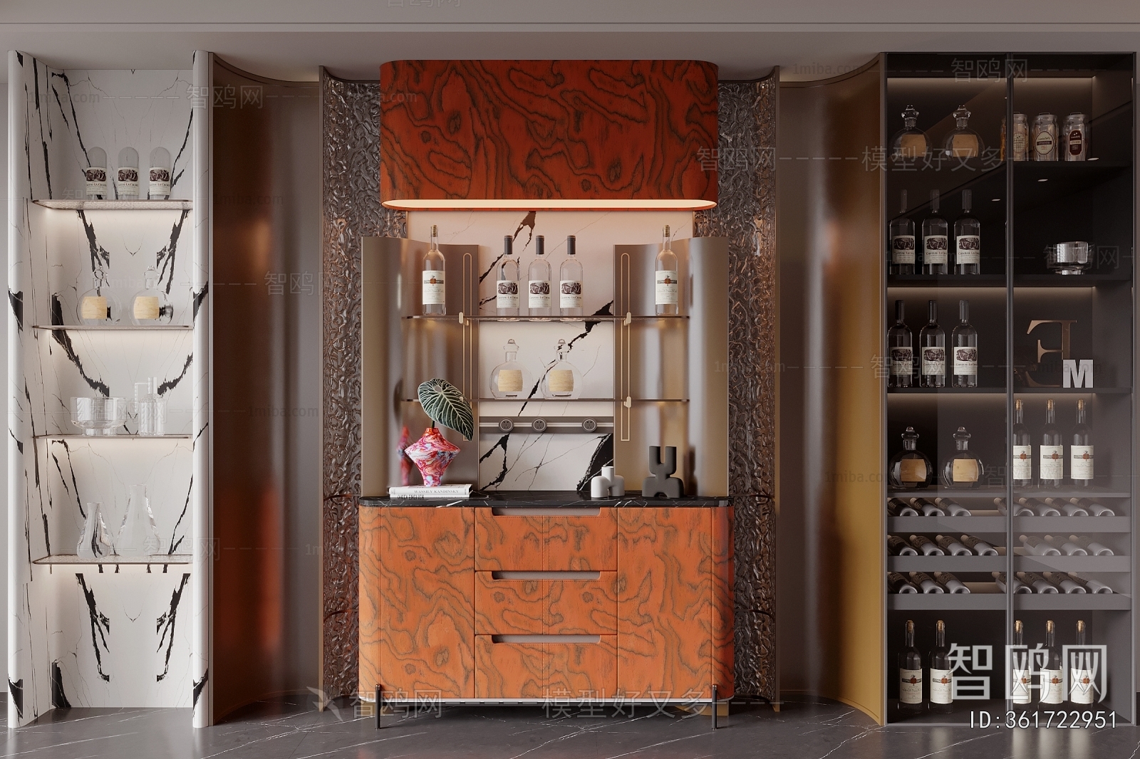 Modern Wine Cabinet