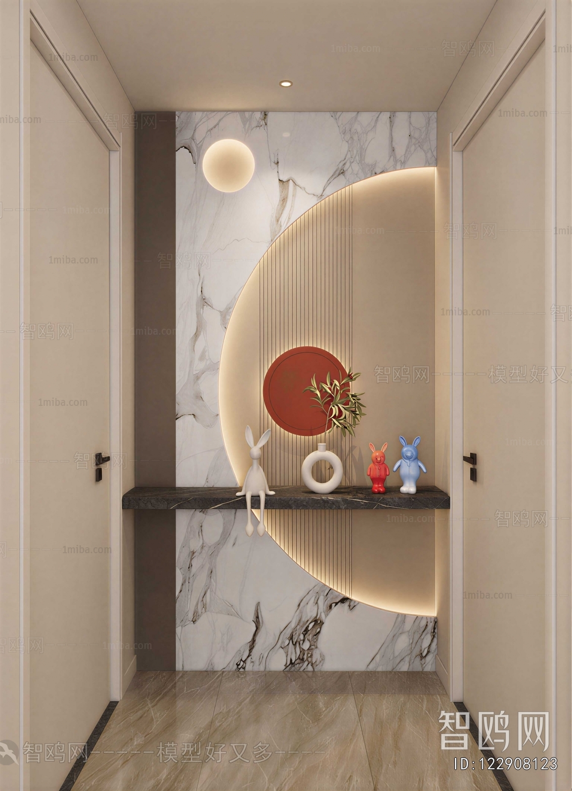 Modern Hallway