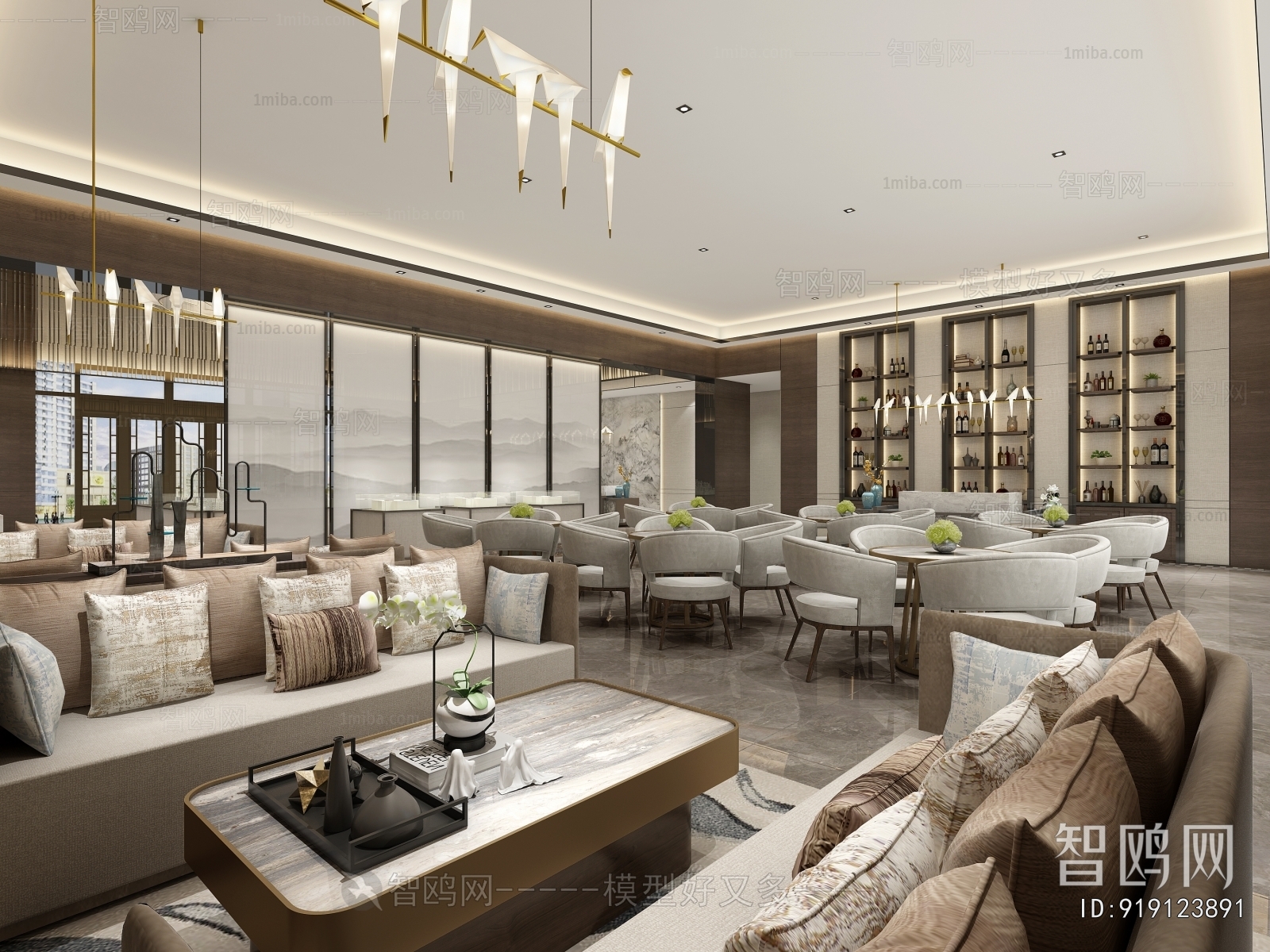 New Chinese Style Reception Hall
