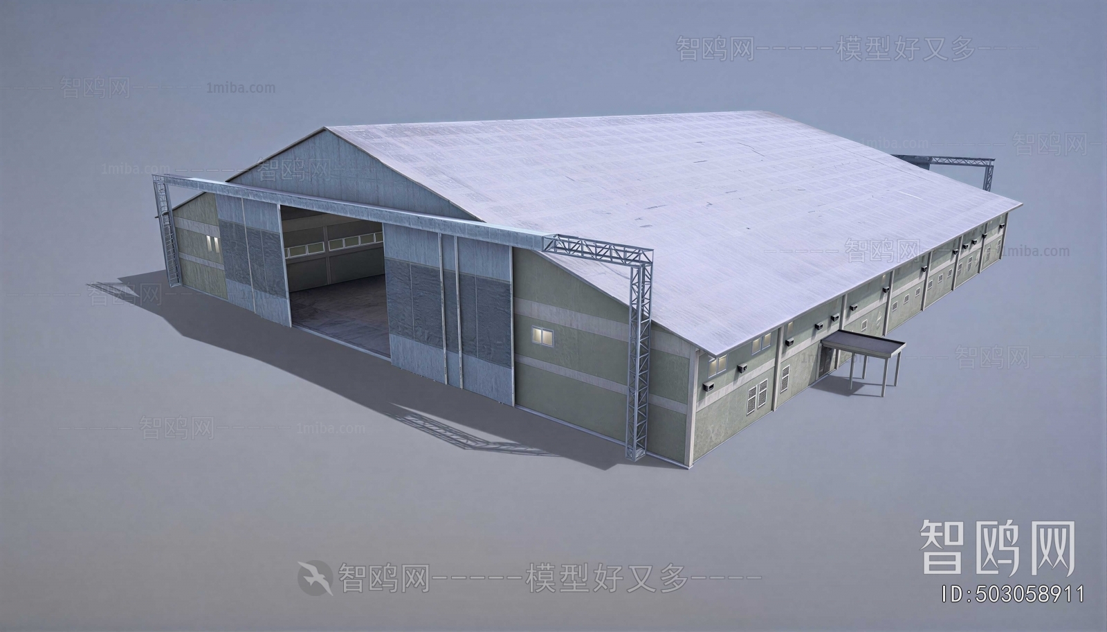 Modern Industrial Building