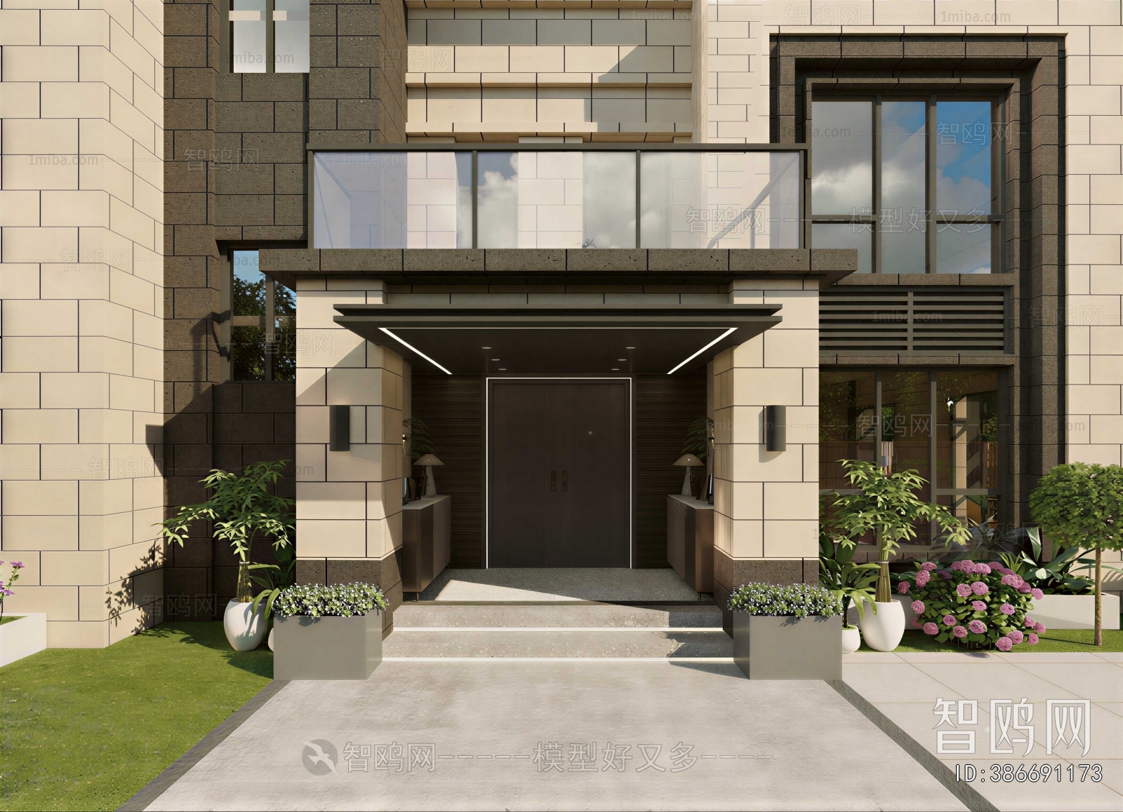 Modern Facade Element