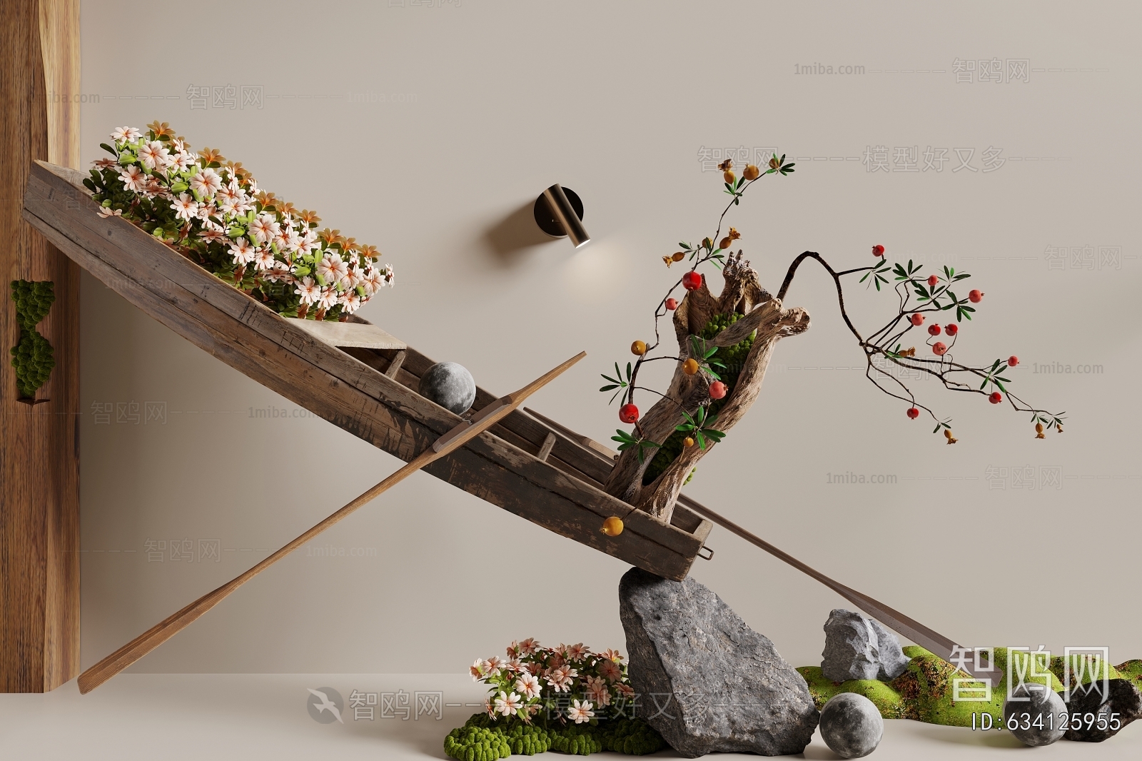 New Chinese Style Plant Landscaping