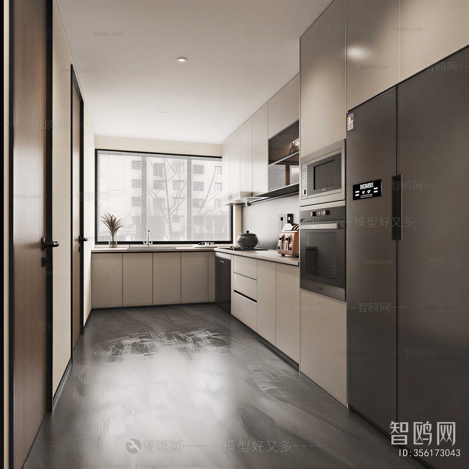 Modern The Kitchen