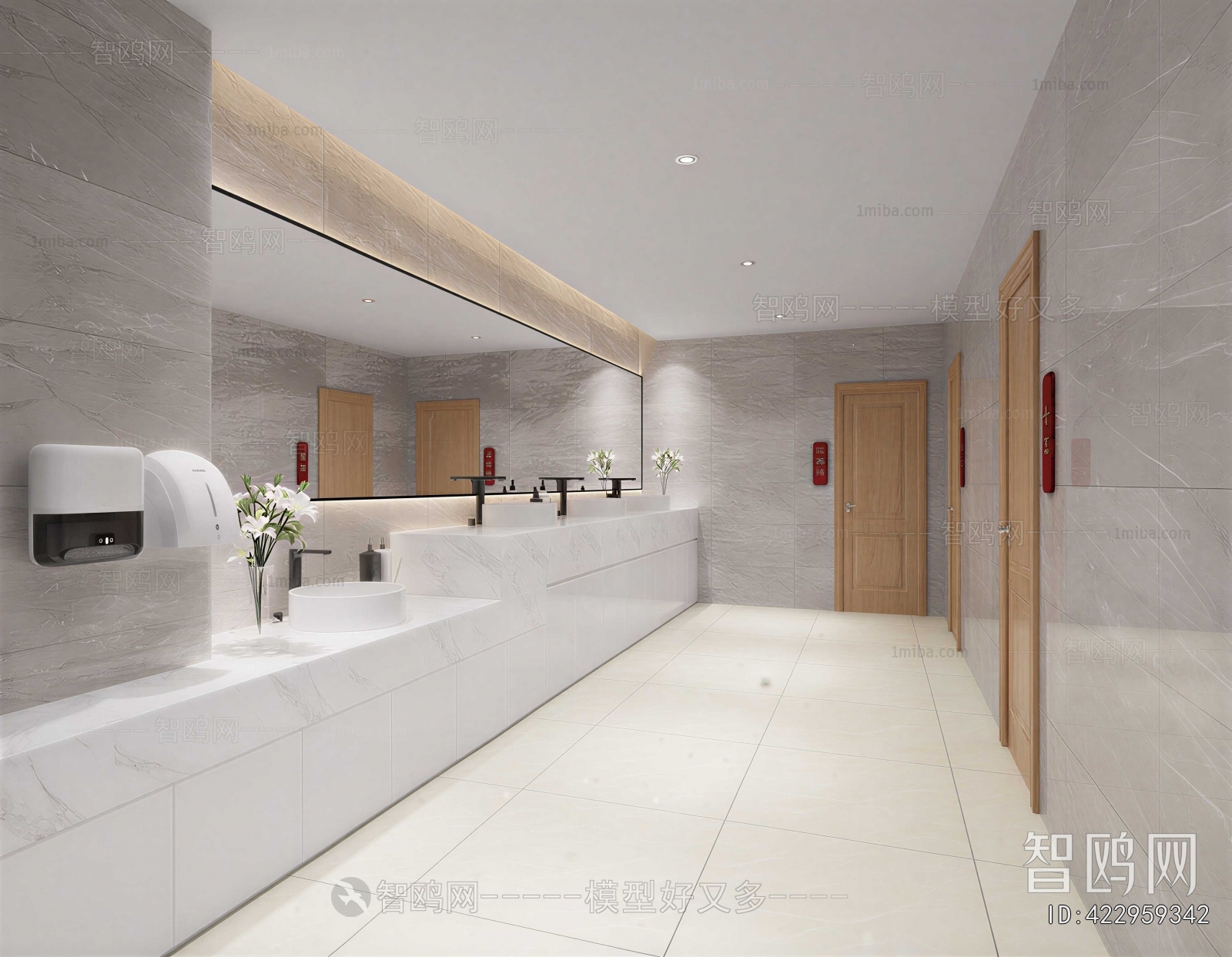 Modern Public Toilet