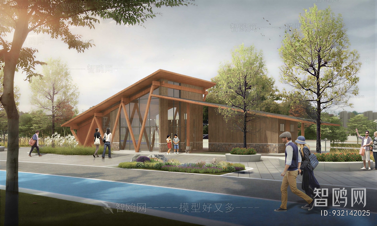 New Chinese Style Public Building