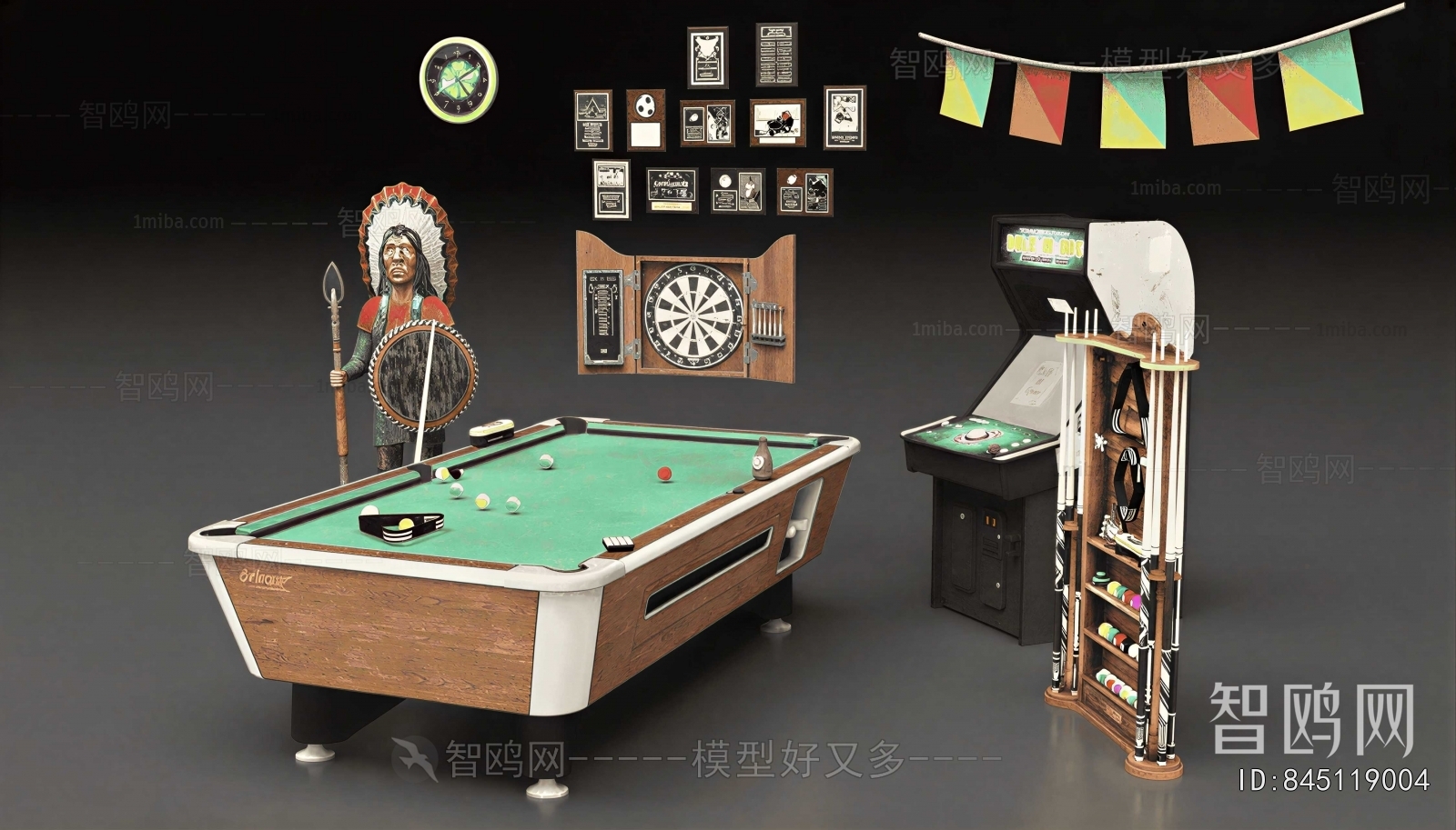 Modern Pool Table