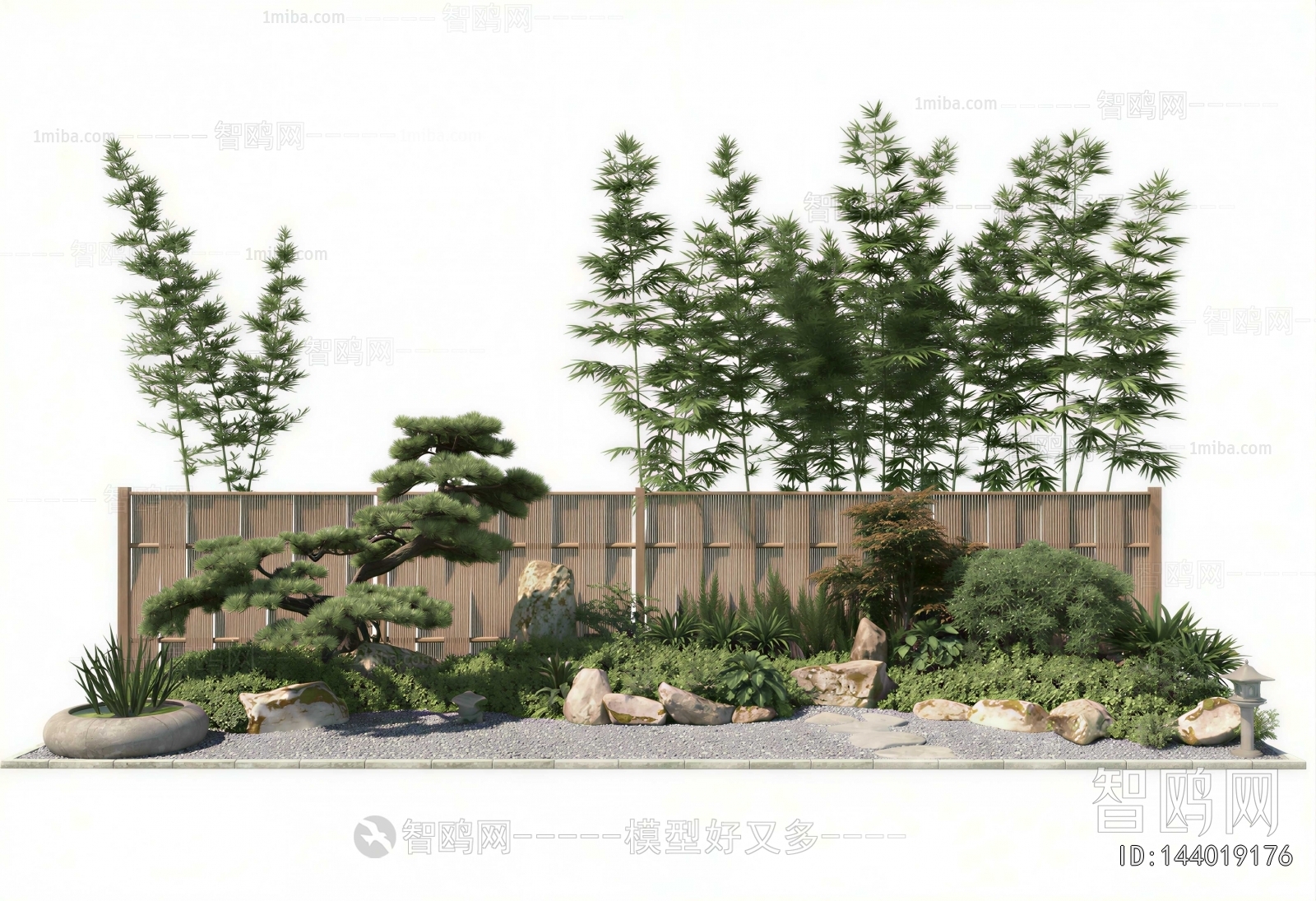 New Chinese Style Courtyard/landscape