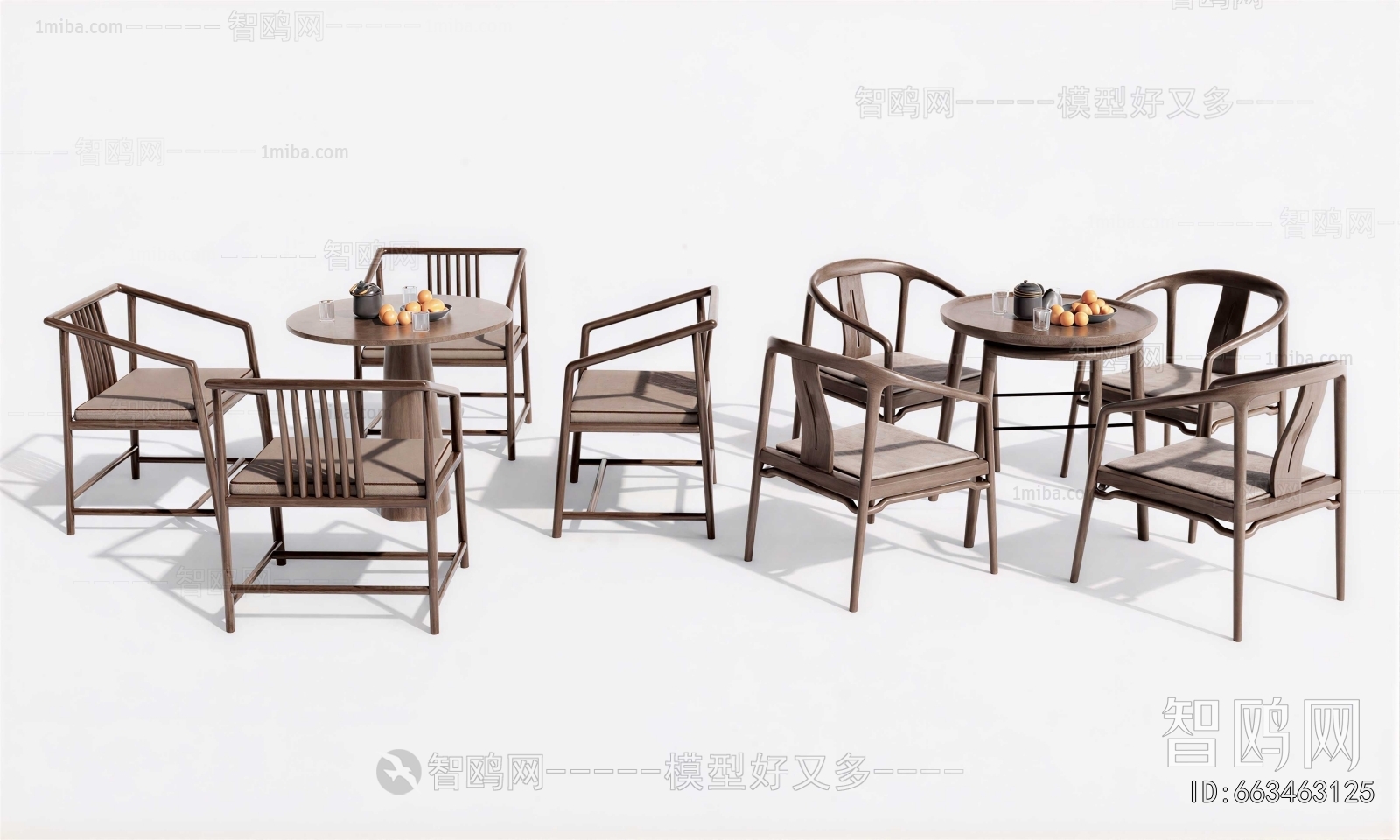 New Chinese Style Leisure Table And Chair
