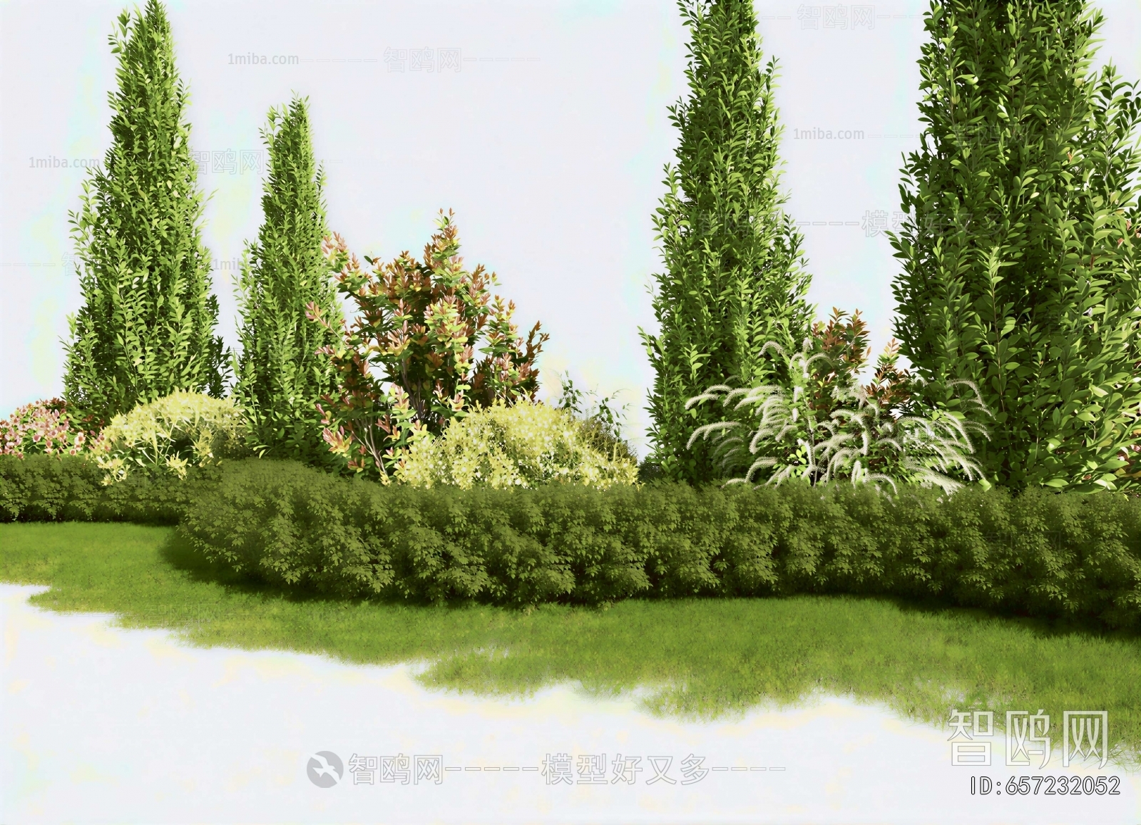 Modern Shrubbery