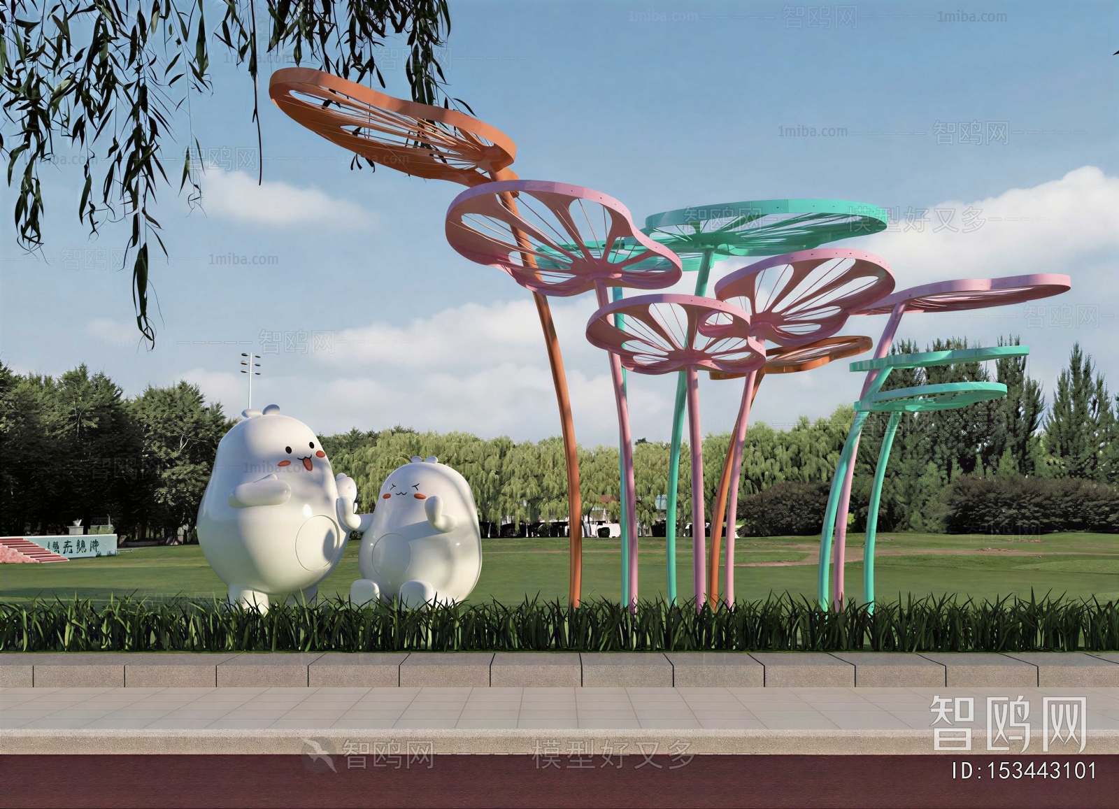 Modern Sculpture Sketch