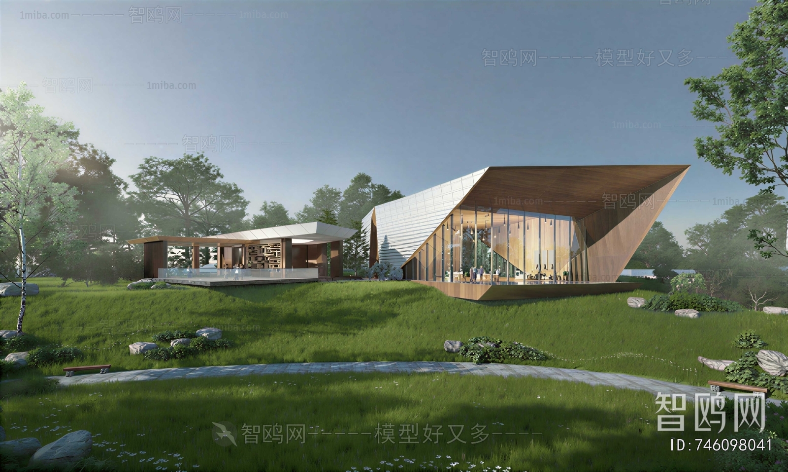 Modern Appearance Of Commercial Building