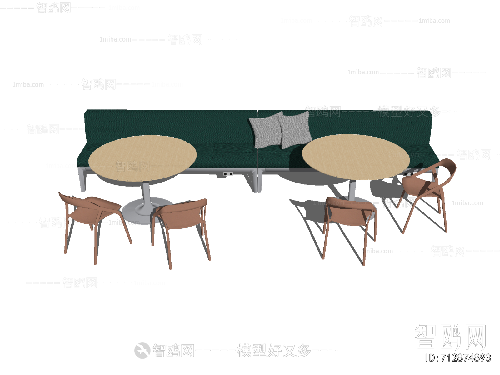 Modern Card Seat Sofa