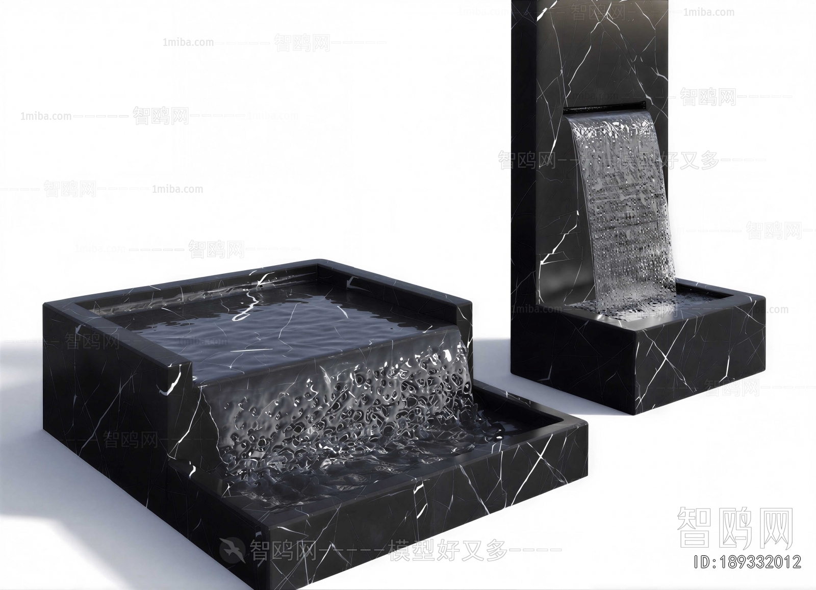 Modern Rockery Waterscape