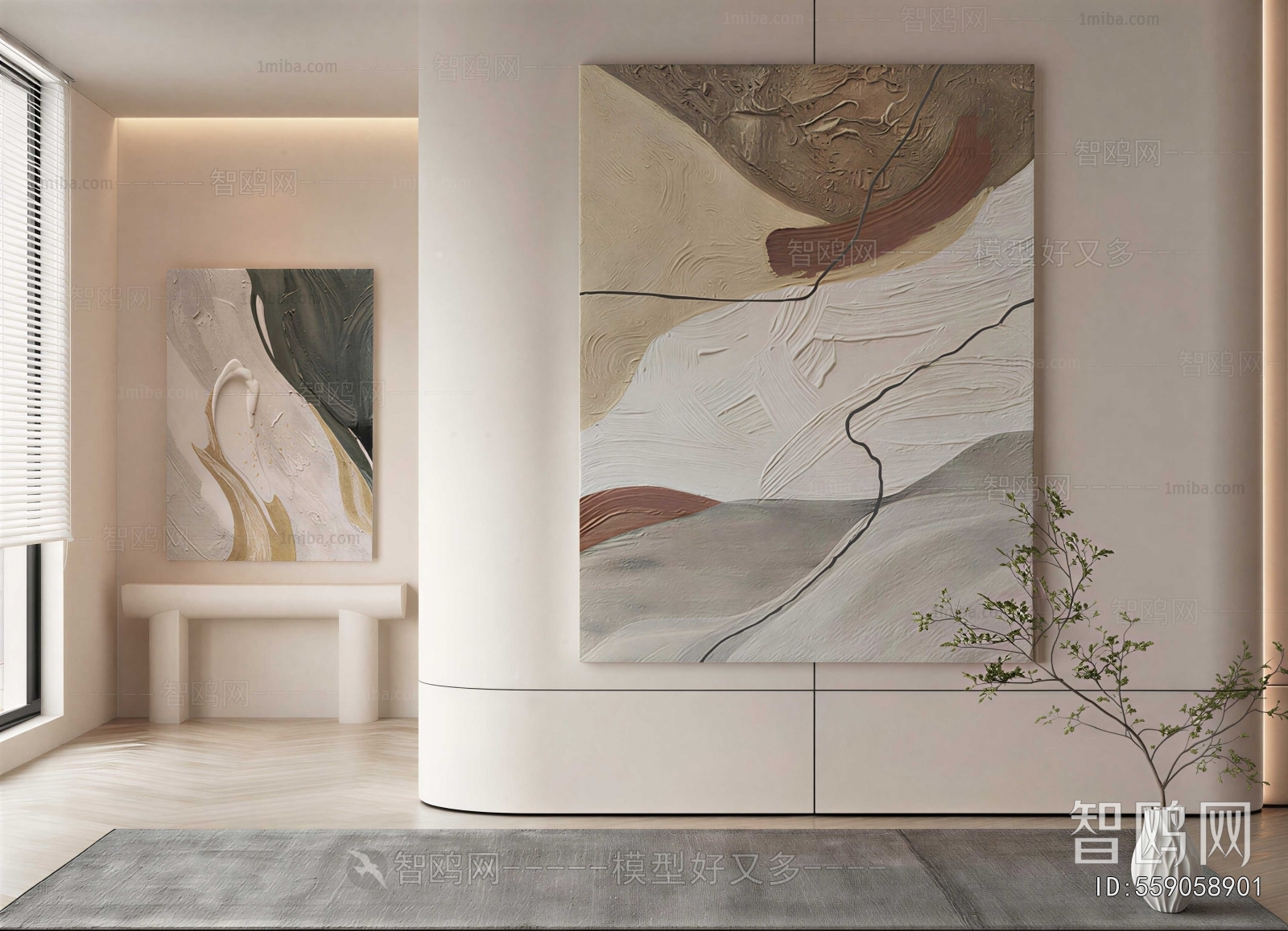 Wabi-sabi Style Painting