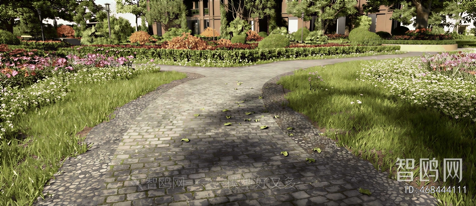Modern Park Landscape