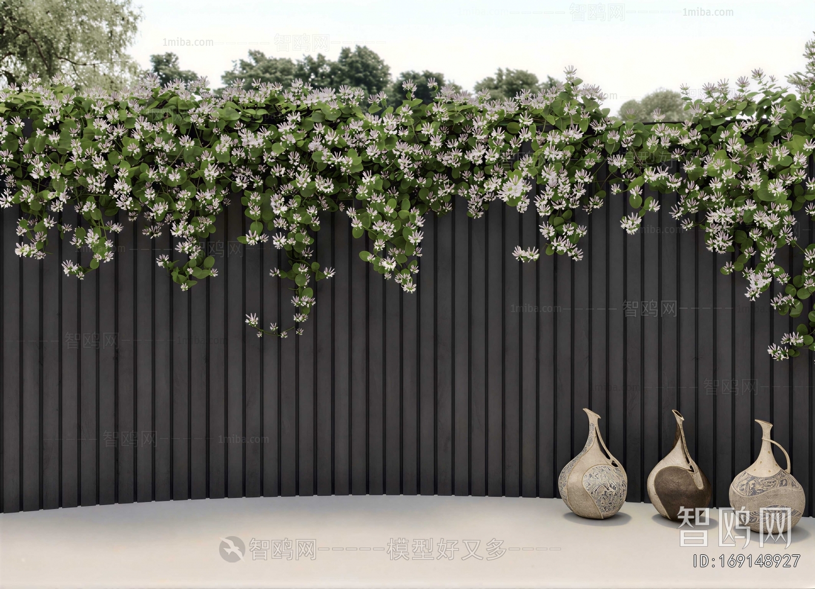 Modern Courtyard/landscape