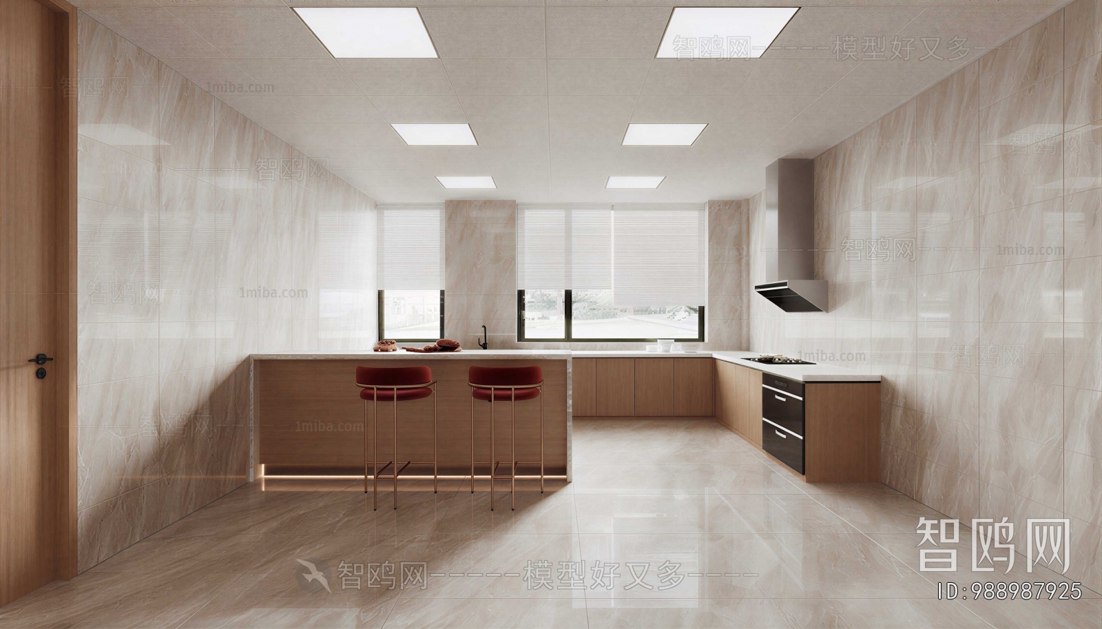 Modern The Kitchen