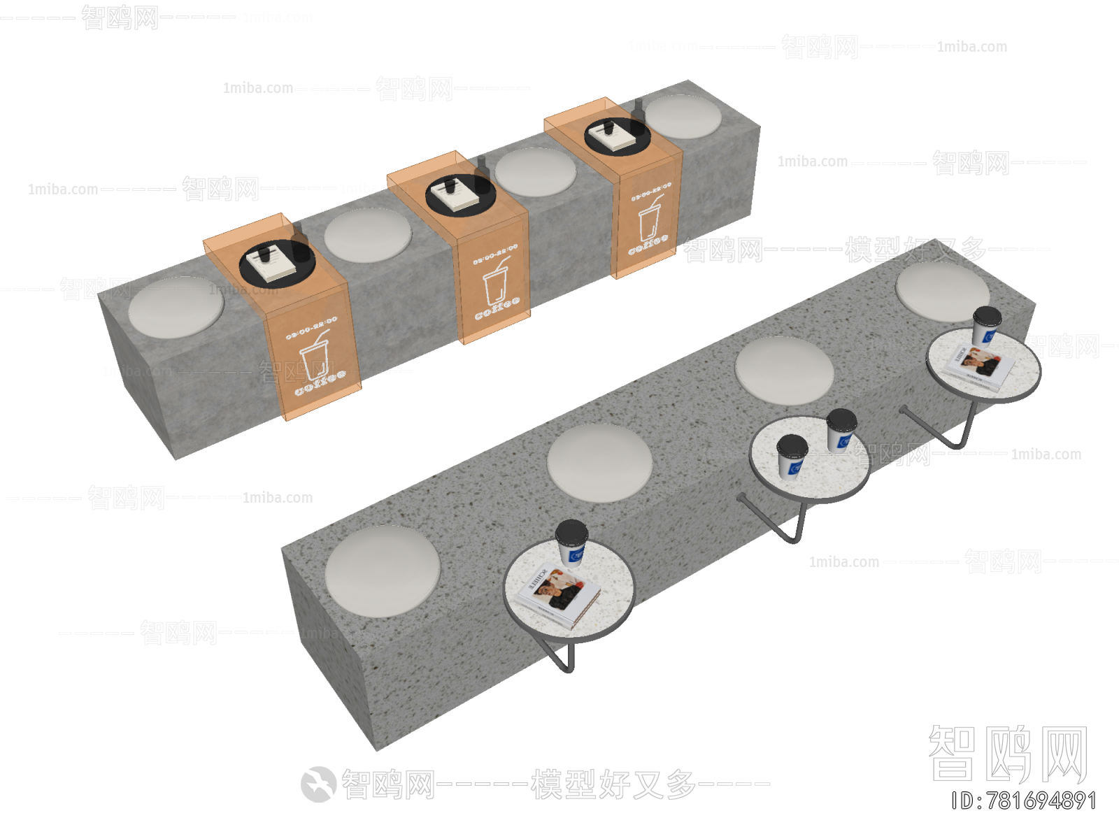 Modern Card Seat Sofa