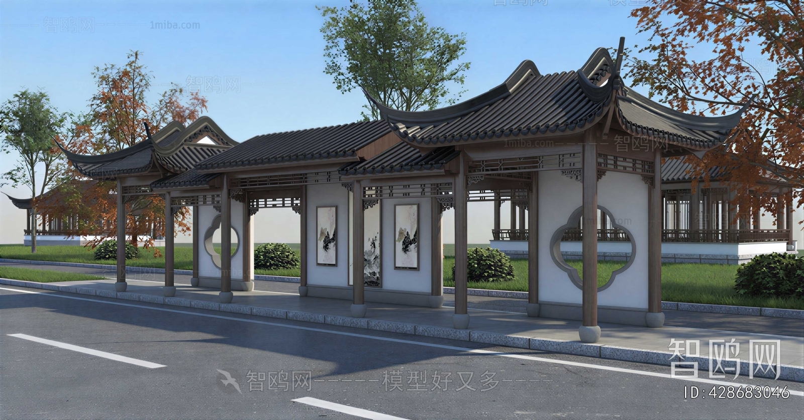 Chinese Style Building Appearance